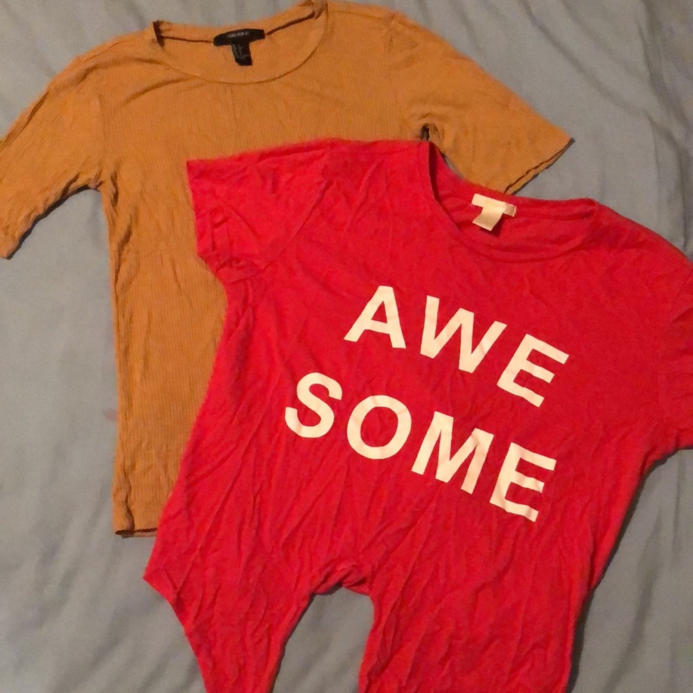 2 Forever 21 Tops